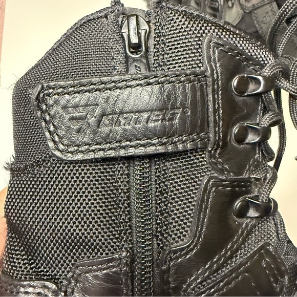 Bates Men's Black Combat Boots side zipper, guessing size 7 - see measurements - Picture 8 of 11